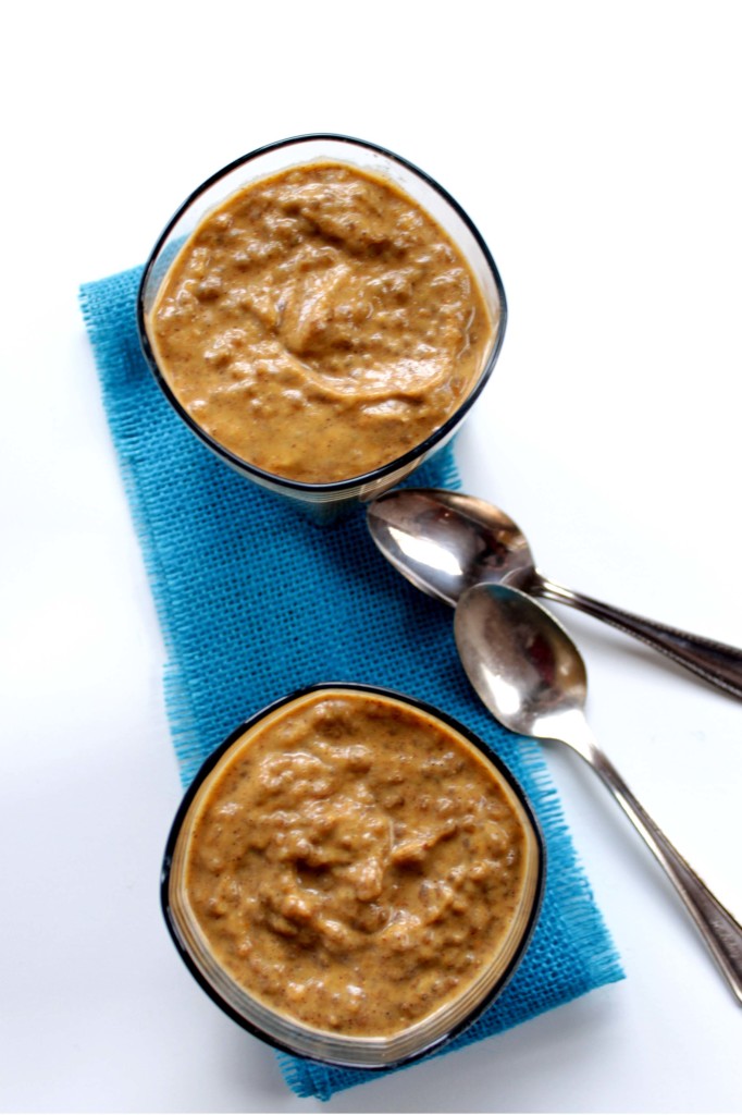 Pumpkin Spiced Chia Seed Pudding. Easy, healthy, delicious. #glutenfree #vegan