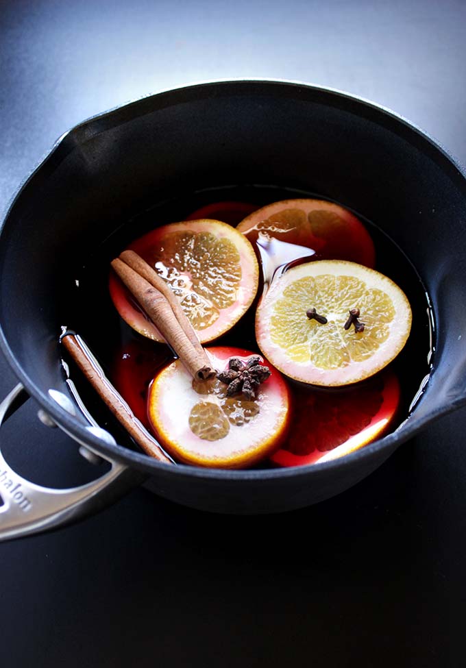 Warm Spiced Wine. Perfect drink for the winter.