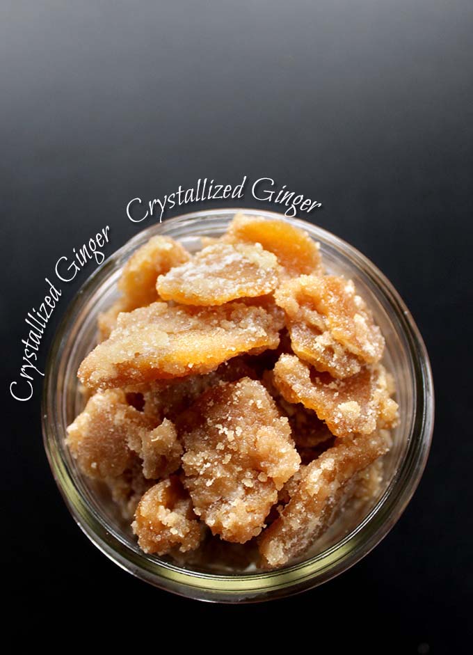 DIY Crystalized Ginger. Easy. Delicious. Healthy. Cheaper than store-bought #ginger