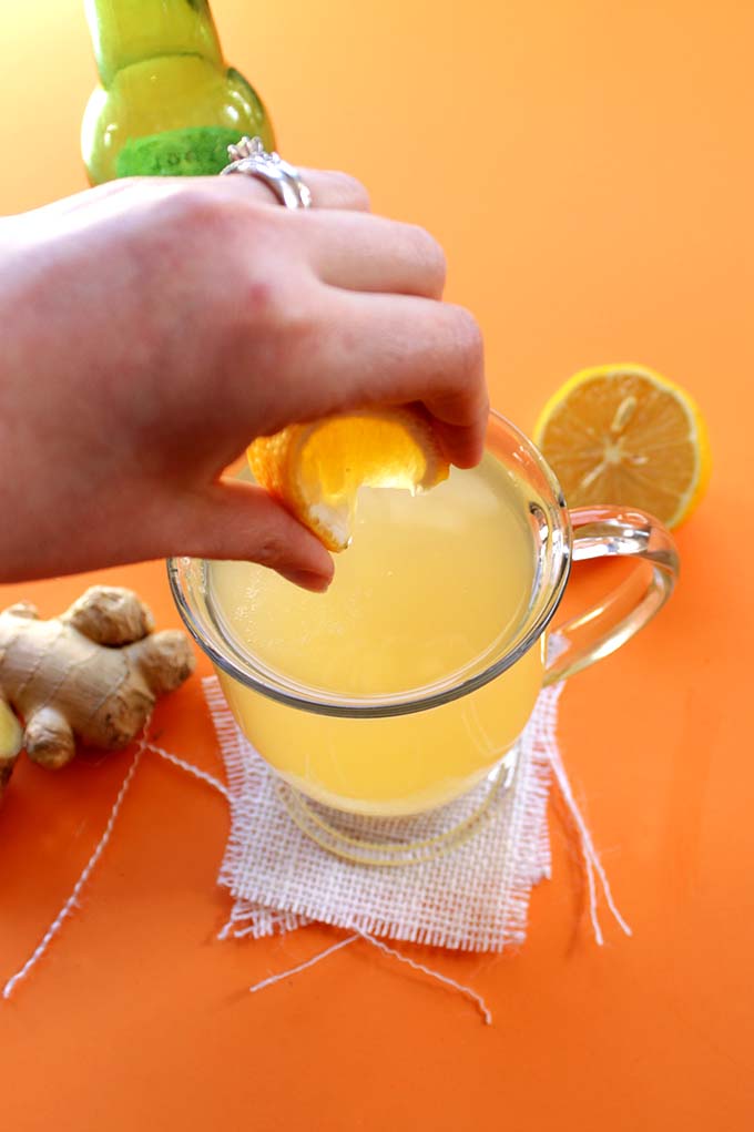 Ginger Hot Toddy. Comforting. Easy. Spicy #wintercocktail