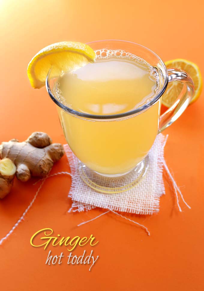 Ginger Hot Toddy. Simple. Easy. Warming. Spicy. #wintercocktail