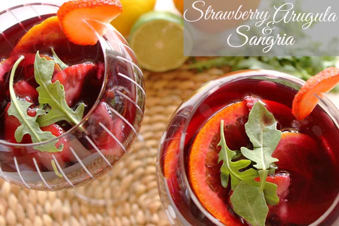 Strawberry-and-arugula-sangria. top 10 favorites