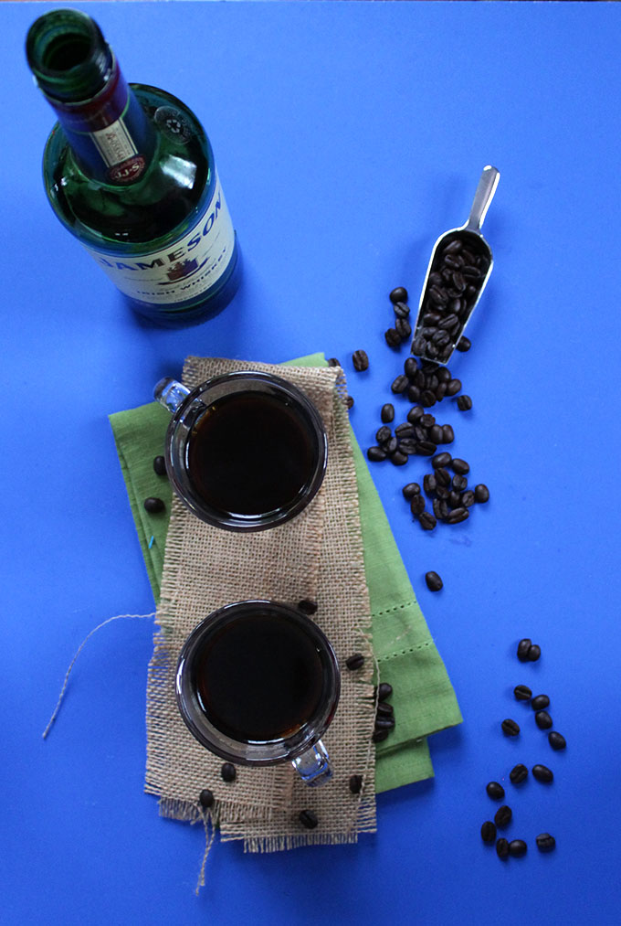 Irish Coffee. Best #wintertimecocktail. Perfect for #StPatricksDay