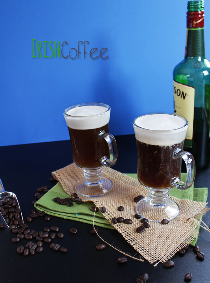 Irish coffee. Let's celebrate #StPatricksDay