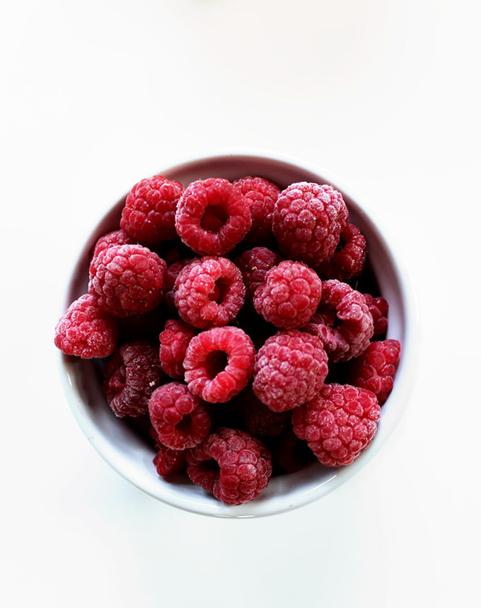 Raspberries for raspberry margarita! So easy to make! Refreshing. #margarita #cocktailhour