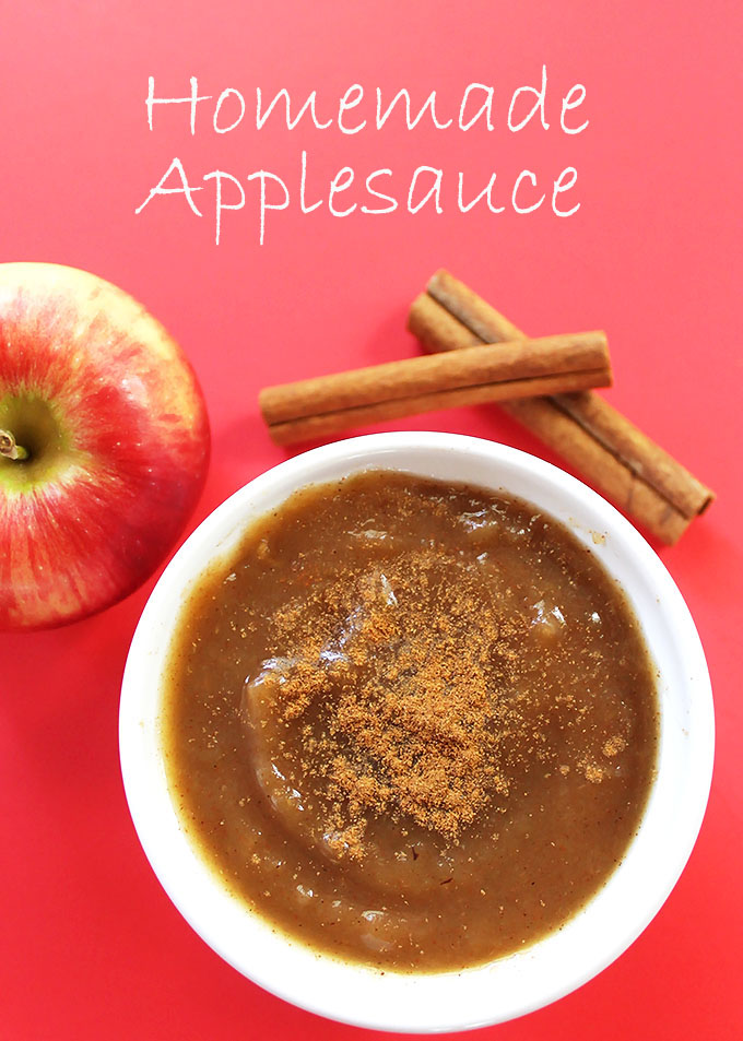 Homemade Applesauce! Delicious, versitale. Easy to make! #refinedsugarfree #fallrecipe |robustrecipes.com