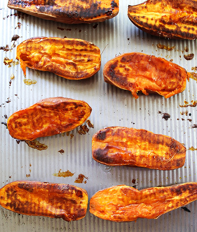 Roasted Sweet potatoes! | robustrecipes.com