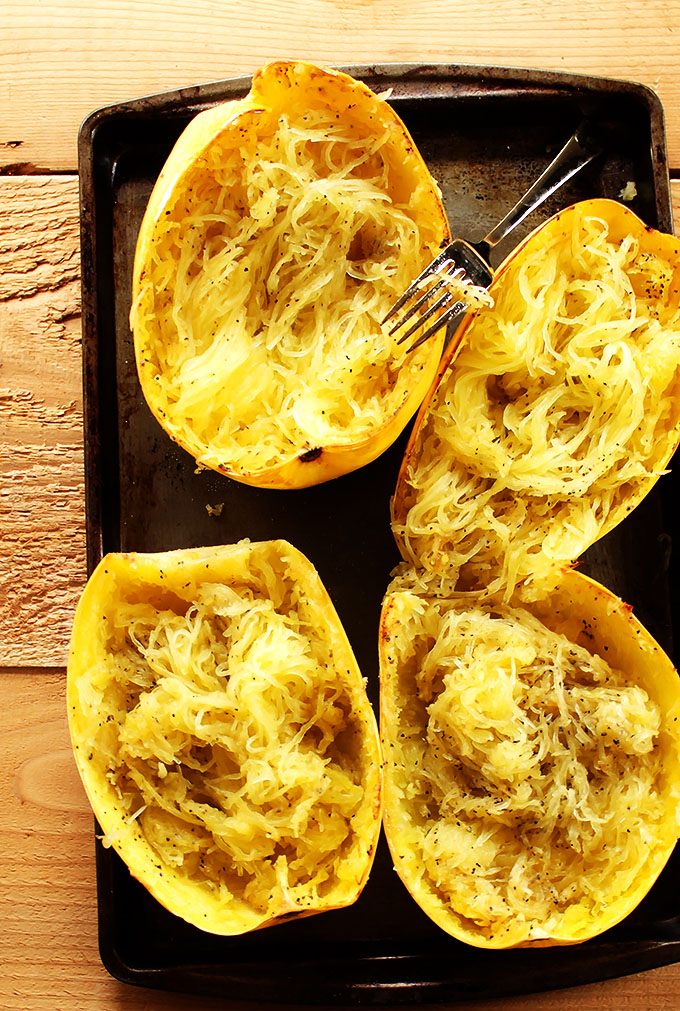 Spaghetti Squash with Meat Sauce - Robust Recipes