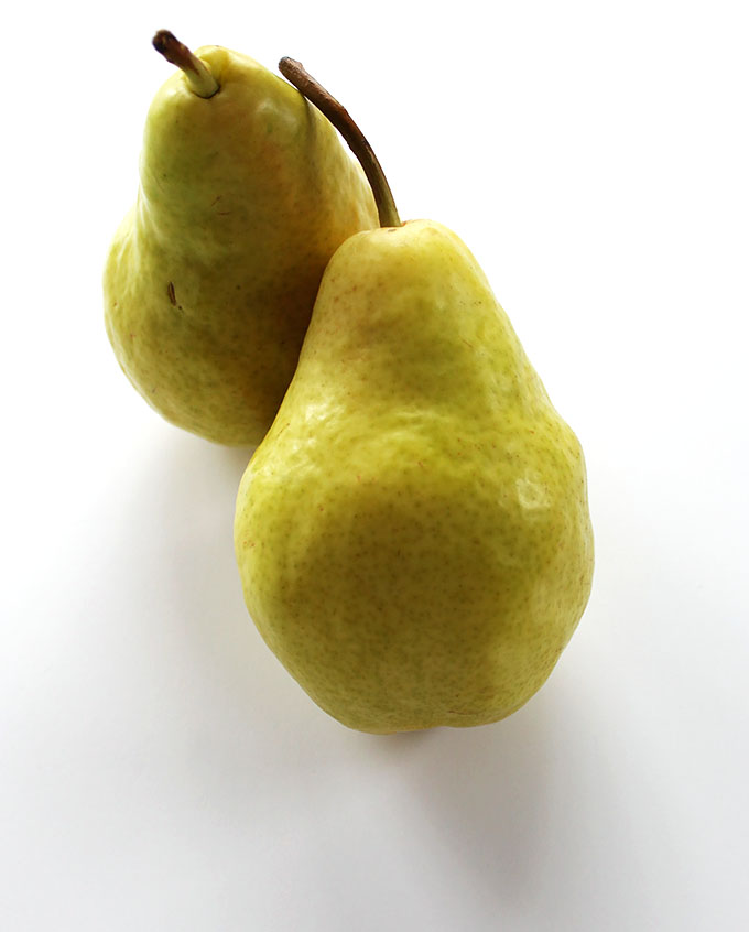 Gorgeous pears for Pear Coconut Green Smoothie!