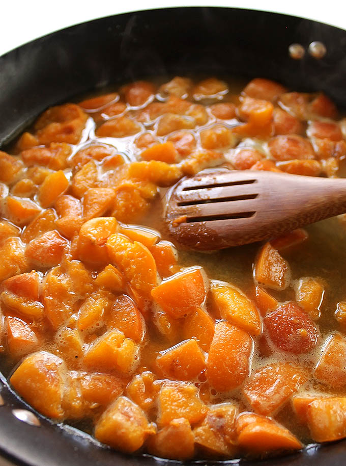 Apricot Sauce for One Pan Apricot Chicken. Gluten Free/Refined Sugar Free.