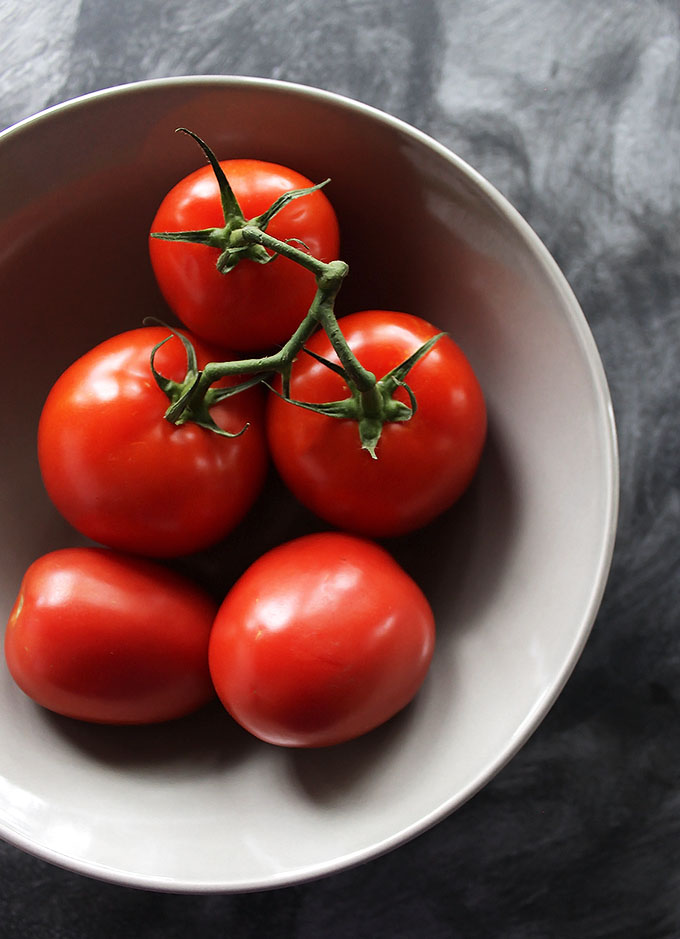 Tomatoes for Easy Gazpacho