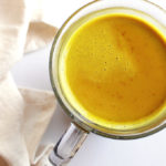 5 Minute Chai Spiced Golden Milk - Soothing, warming, comforting drink. This recipe is packed with health benefits from the turmeric. Vegan/Dairy Free/Gluten Free | robustrecipes.com
