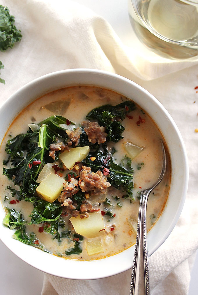 Dairy Free Zuppa Toscana Soup - Robust Recipes