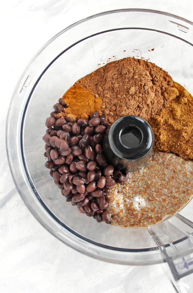 Almond Joy Black Bean Brownies - Vegan/Gluten Free/Refined Sugar Free | robustrecipes.com