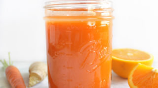 Carrot juice shop without juicer