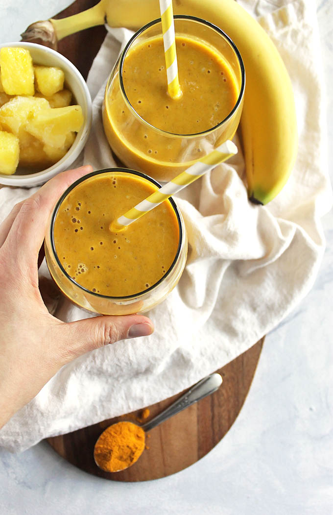 Revitalizing Pineapple Ginger Smoothie – Masalachilli