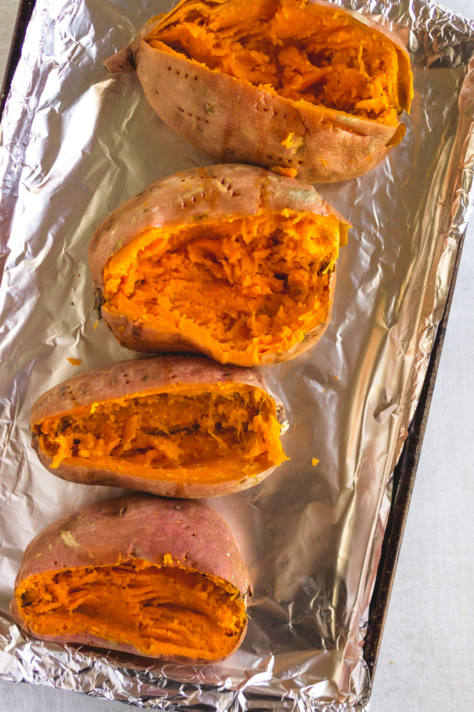BBQ Chicken Stuffed Sweet Potatoes - Robust Recipes