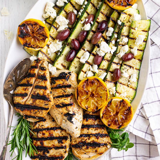 Greek hotsell grilled chicken