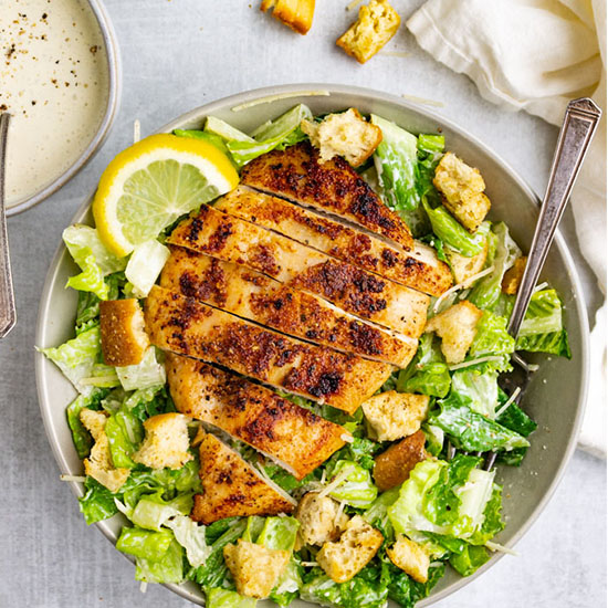 Chicken Caesar Salad [Easy] - Robust Recipes